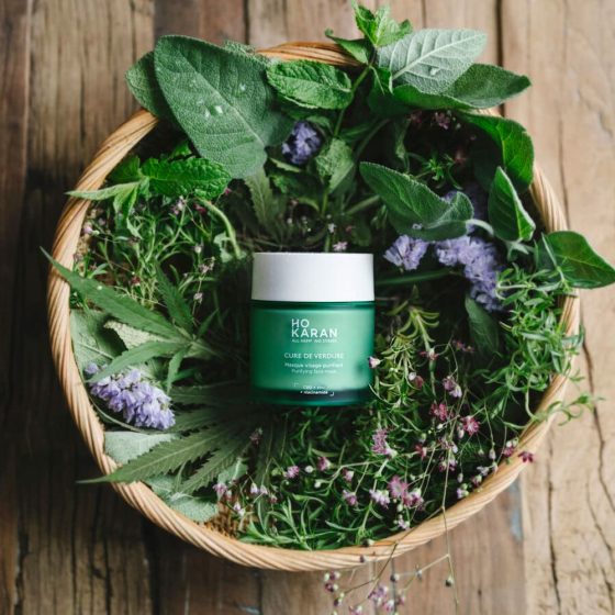 masque visage ho karan cure de verdure